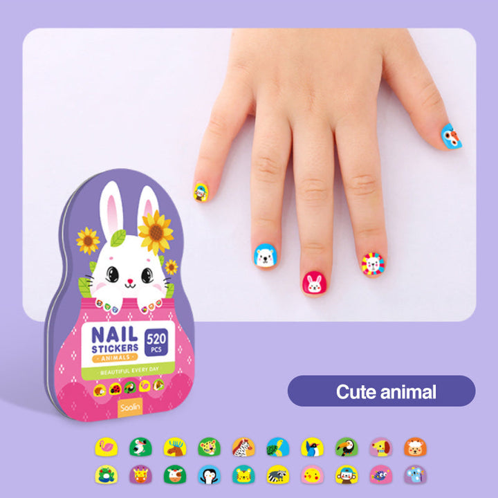 Lisslune | Kids Nail Sticker (520 pieces)