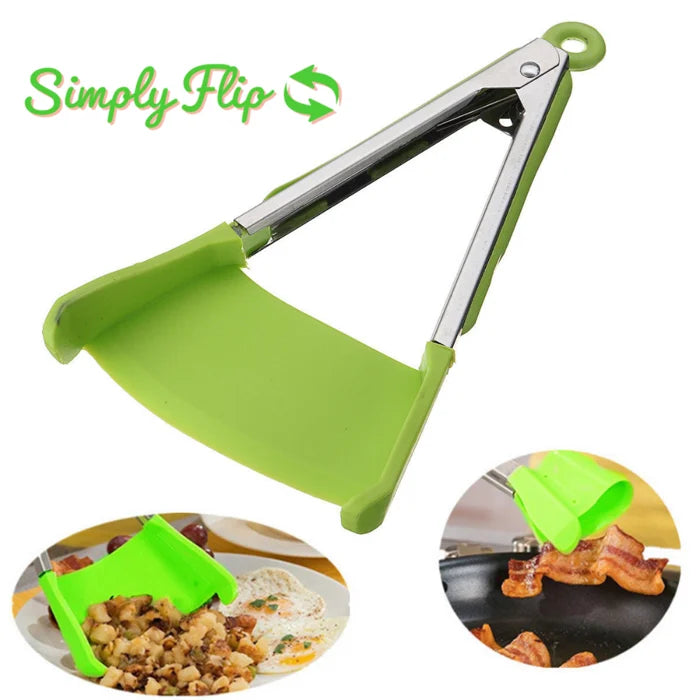 Lisslune | 2-in-1 Spatula & Tongs - Simply flip over