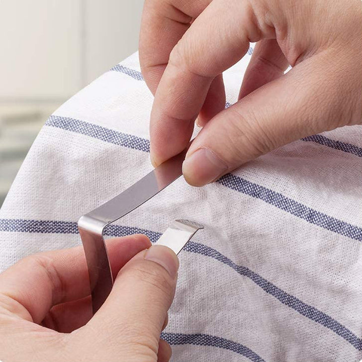 Lisslune | Stainless Steel Tablecloth Clips (Set of 4)