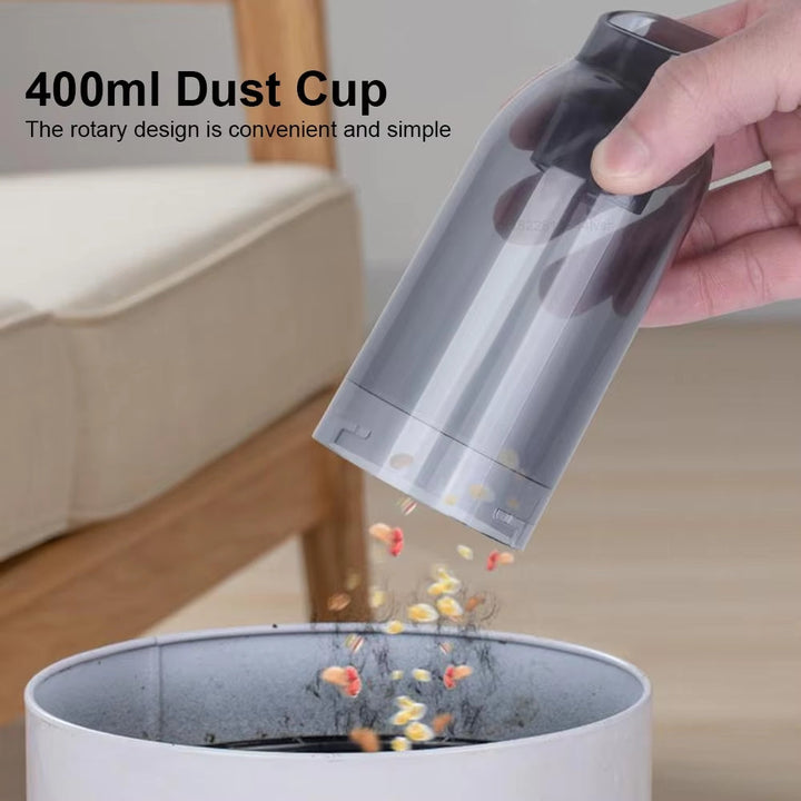 Lisslune | Car Vacuum Cleaner - Powerful and Compact Car Vac for Quick Cleaning