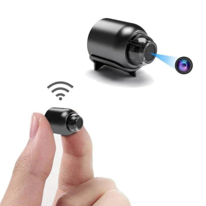Lisslune | Mini Wireless Hidden Camera and Audio - Tiny Surveillance Mini Spy Cameras Wireless Nanny Monitoring