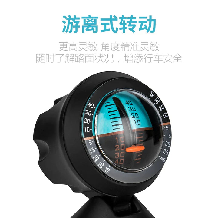 Lisslune | Off-Road Car Inclinometer - Adjustable Angle Balance Tool