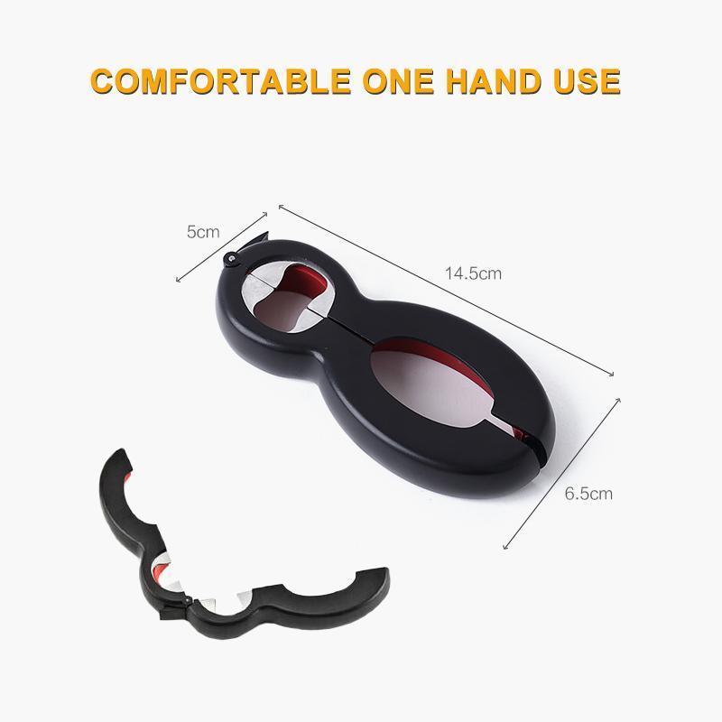 Lisslune | 6 in 1 multifunctional bottle opener