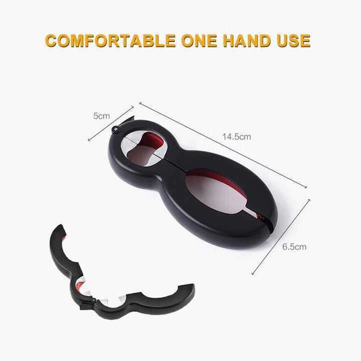 Lisslune | 6 in 1 multifunctional bottle opener