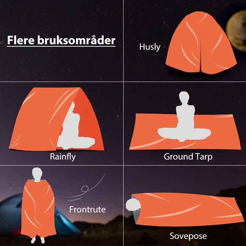 Lisslune | Waterproof sleeping bag for emergencies
