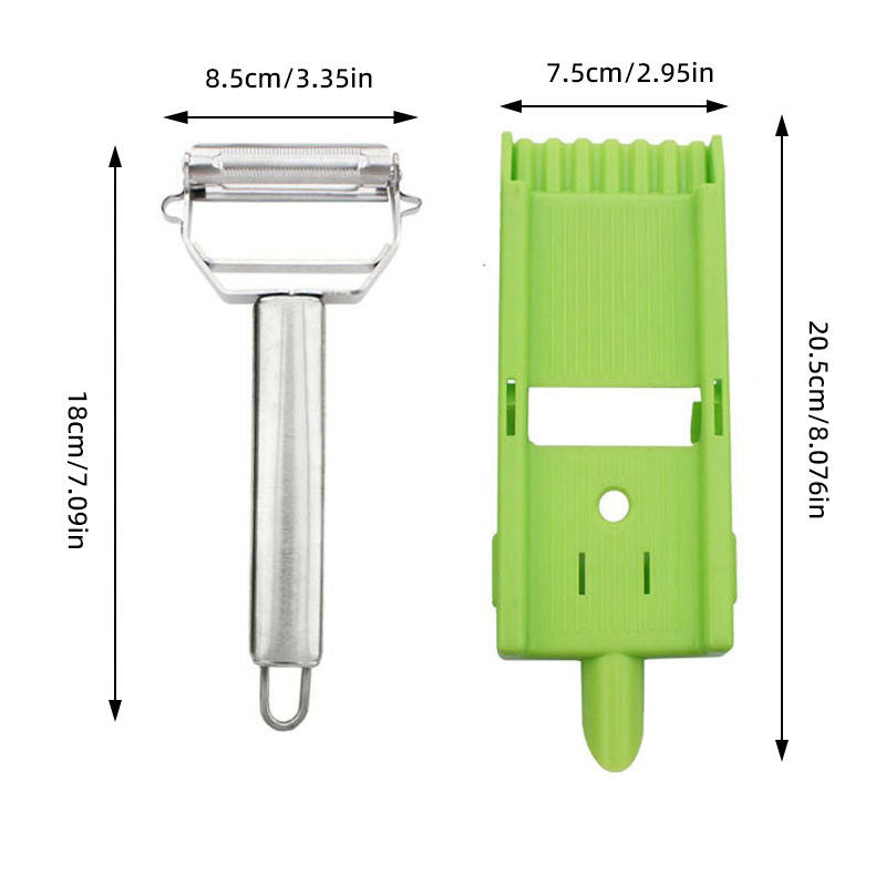 Lisslune | 2-in-1 Chopper & Slicer