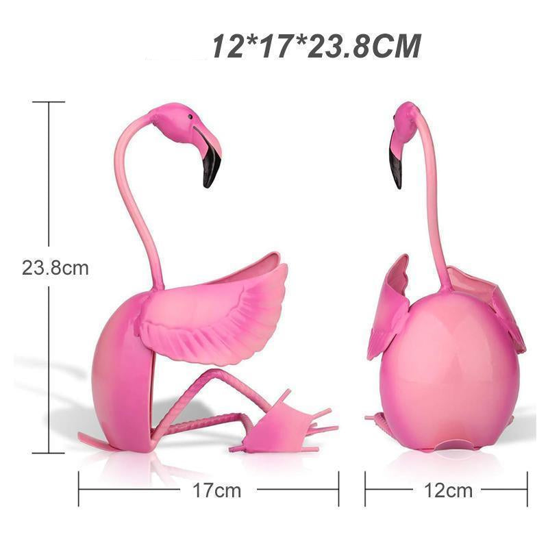 Lisslune | WineFlare Unique Flamingo Wine Rack with Decorative Details