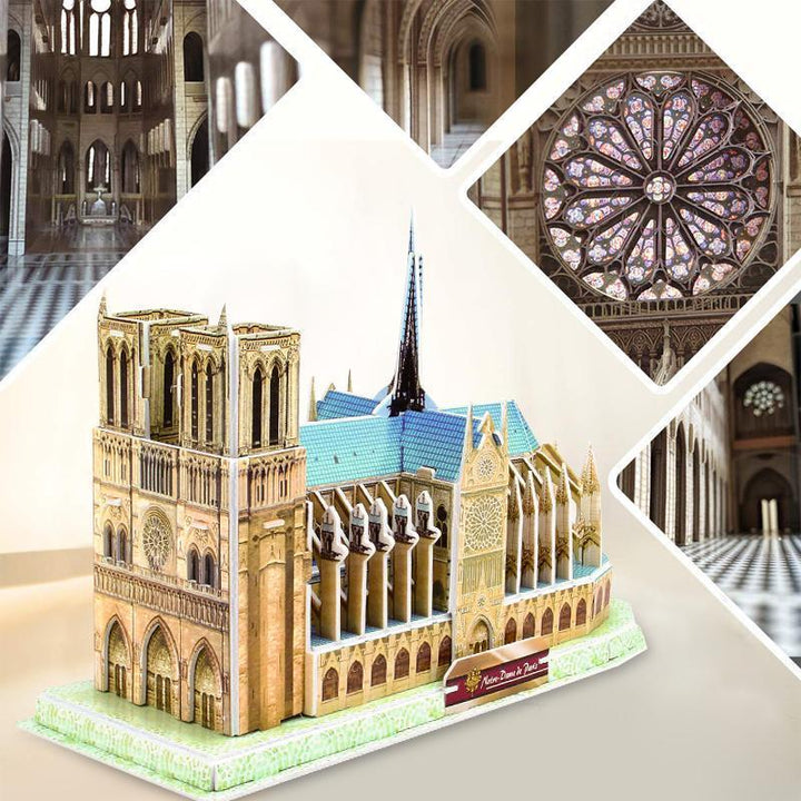Lisslune | 3D Model Puzzle Landmark around the world