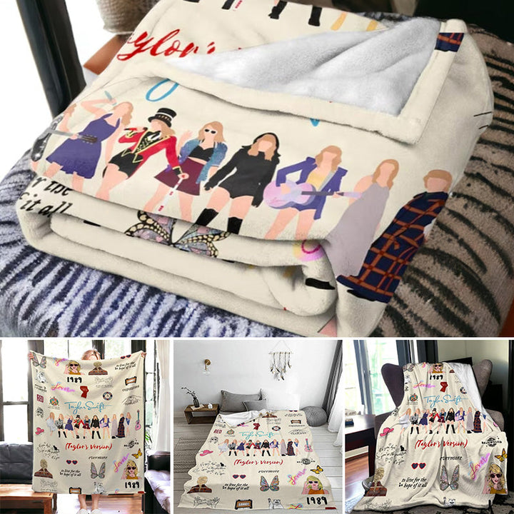 Lisslune | Swiftmas Nap blanket for Home Office travel