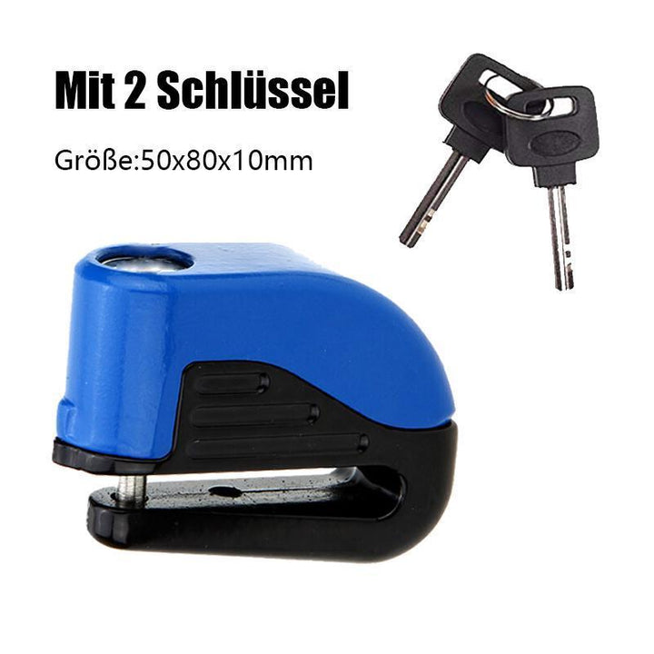 Lisslune | Disc brake lock alarm for motorcycle and bicycle