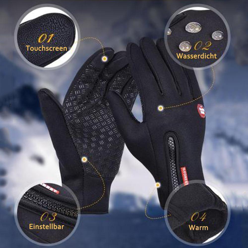 Lisslune | High-quality, warm, windproof and waterproof touchscreen gloves, Unisex