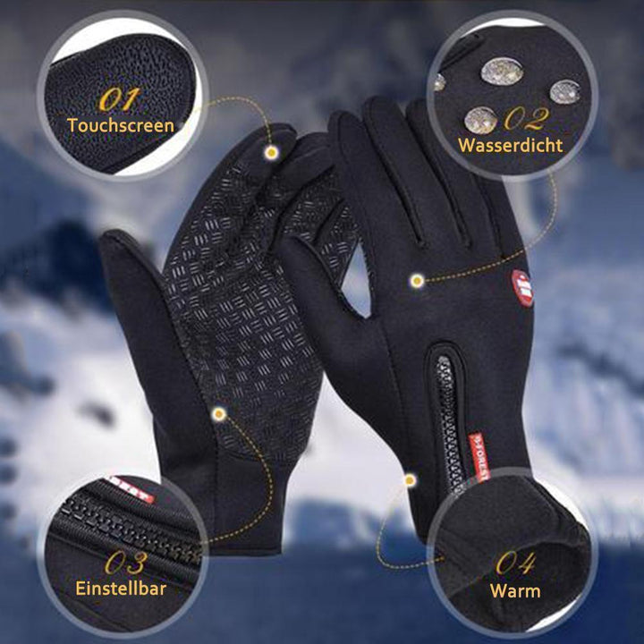 Lisslune | High-quality, warm, windproof and waterproof touchscreen gloves, Unisex