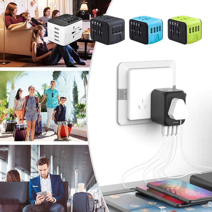 Lisslune | Universal Smart Travel Adapter Voltage Converter