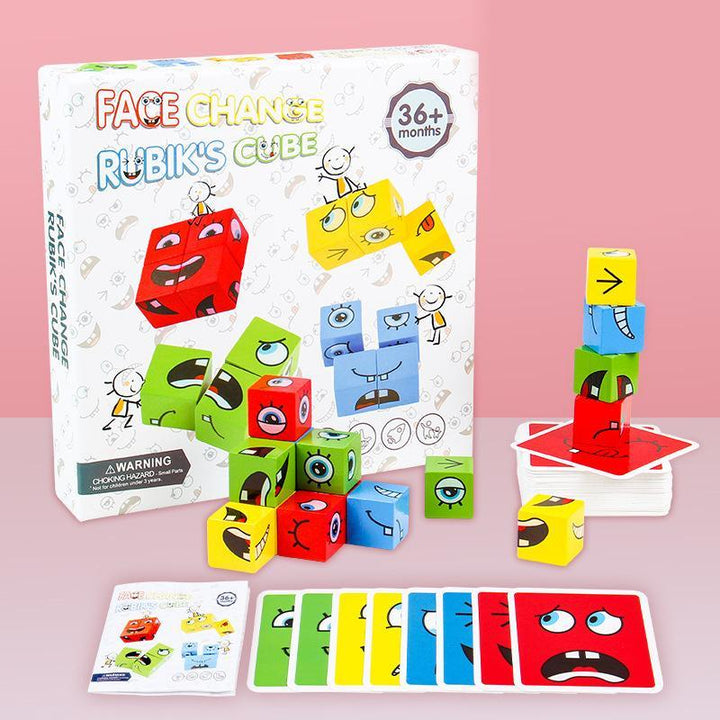 Lisslune | BlockiMix Wooden Puzzle Game – Colorful Educational Blocks for Toddlers and Preschoolers