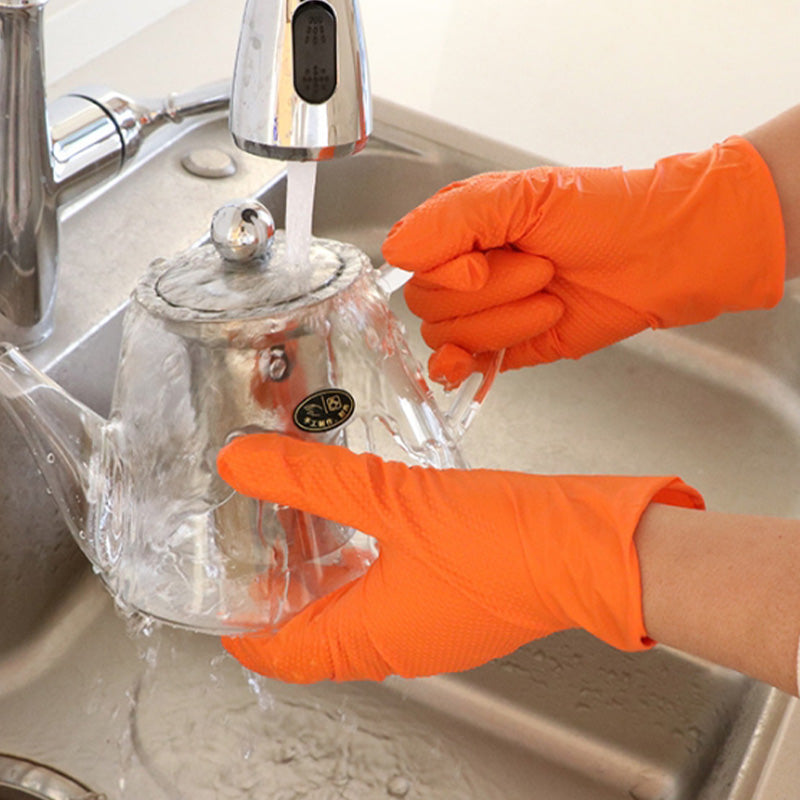 Lisslune | Orange Nitrile Gloves
