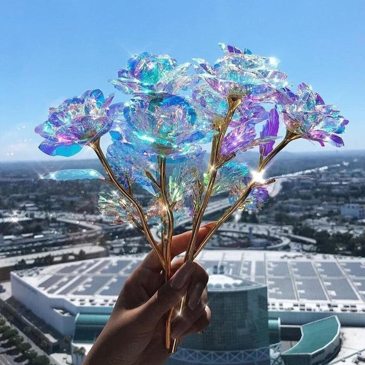 Lisslune | Colorful Galaxy Rose