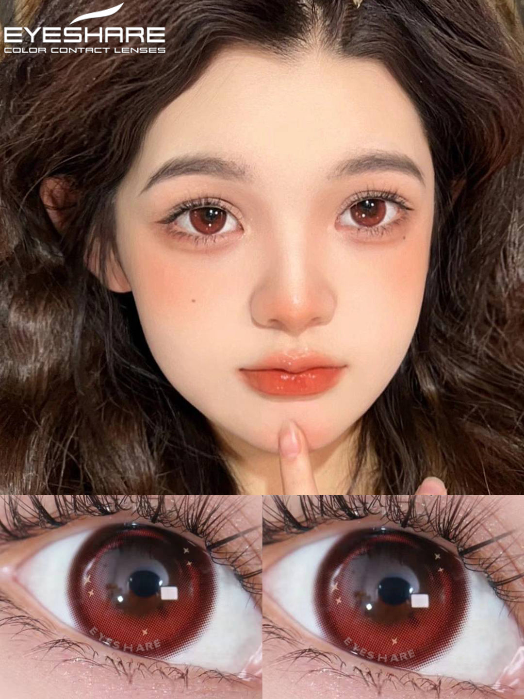 Rynx PARIS-ROSE Colored Contact Lenses 14.5mm