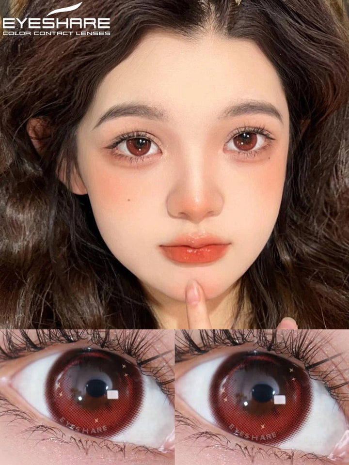 Rynx PARIS-ROSE Colored Contact Lenses 14.5mm