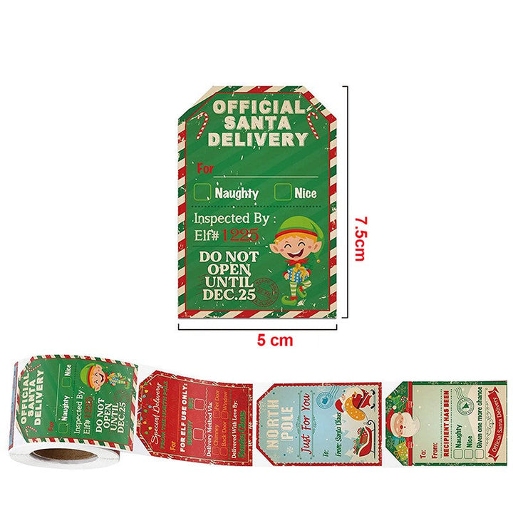 Lisslune | Christmas Decoration Sticker Roll (200 pieces)