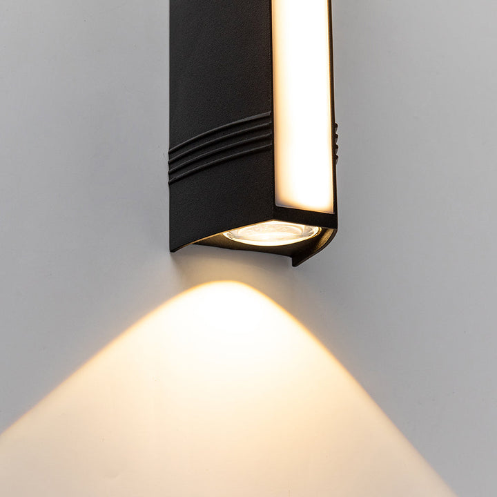 Lisslune | Ultra-Bright Outdoor LED Wall Light – Modern Waterproof Up & Down Design for Garden, Patio & Entryways