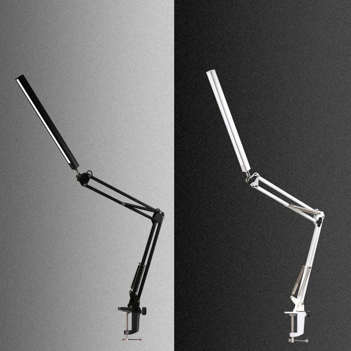 Lisslune | LED Foldable Long Arm Clip Eye Protection USB Reading Table Lamp