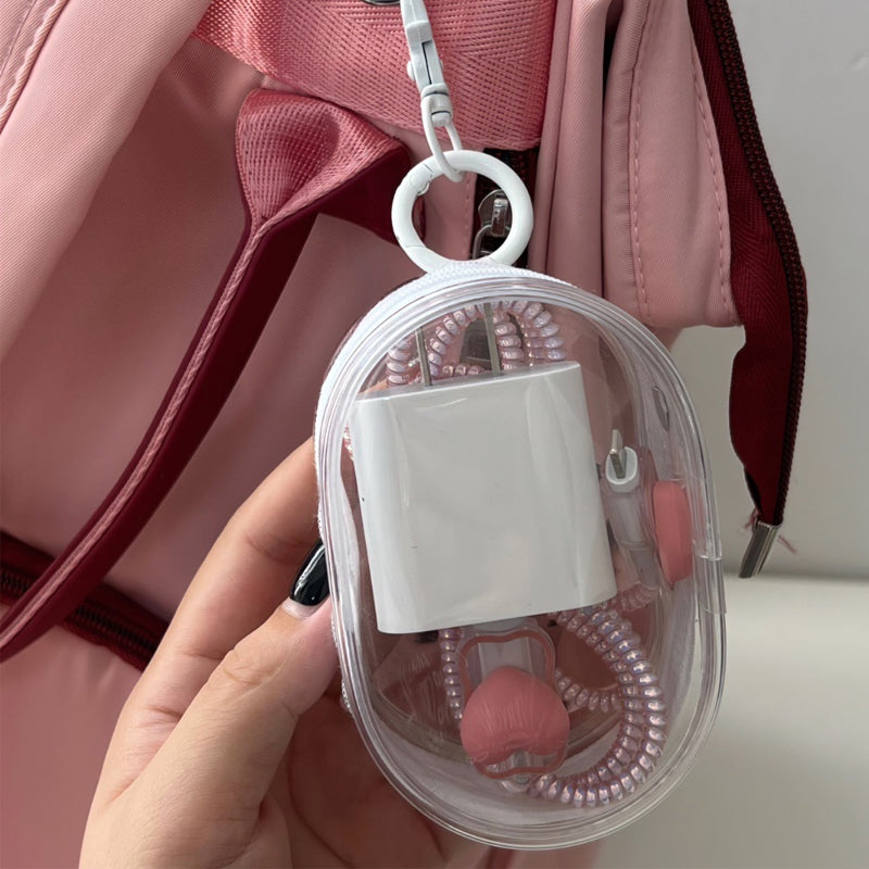 Lisslune | PVC waterproof transparent cable storage bag