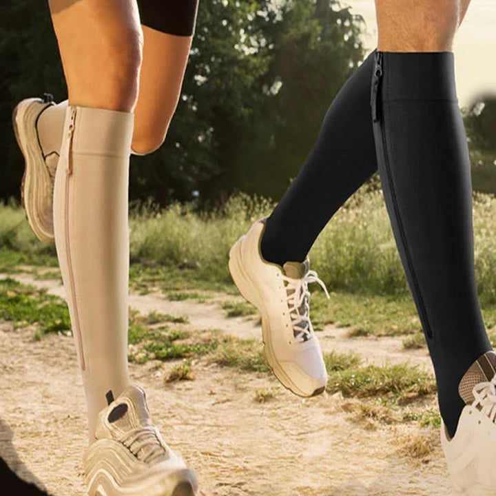 Lisslune | Elastic Compression Socks with Zipper