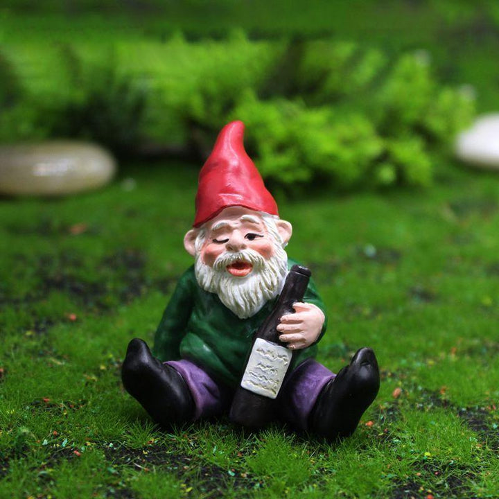 Lisslune | Drunk Garden Gnomes 4-piece Set