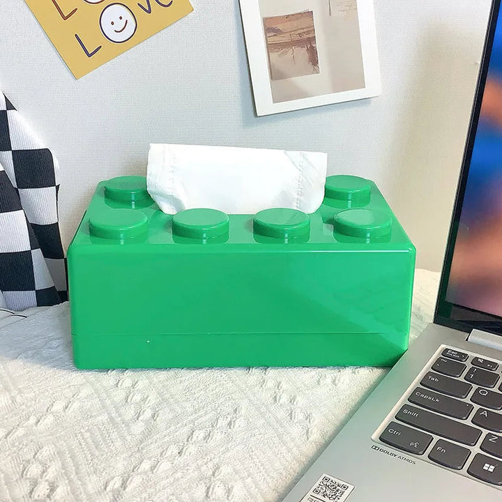 Lisslune | MiniCover - Refill Silk Box in Block Design