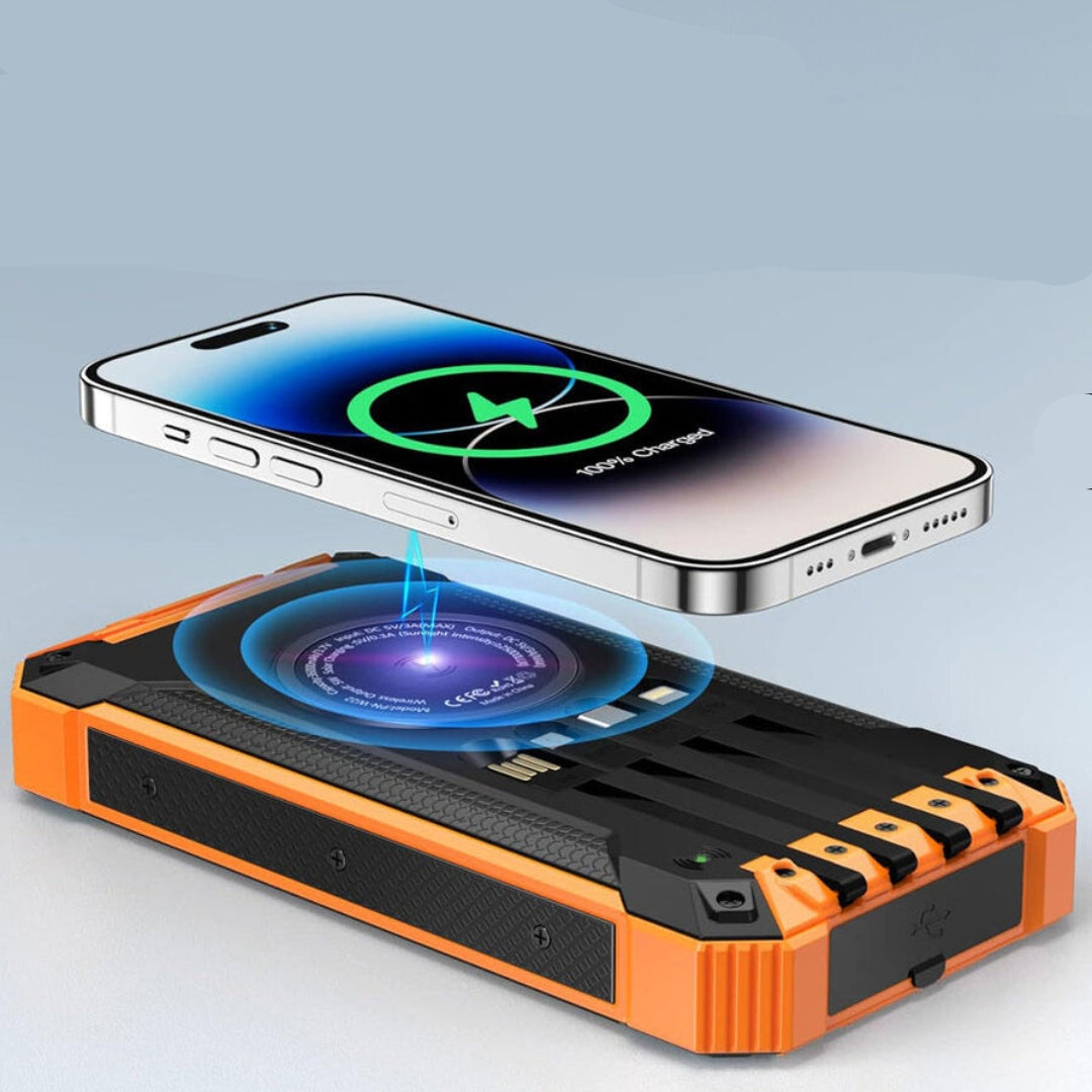 Lisslune | SunCharge - Solar battery with multiple connections