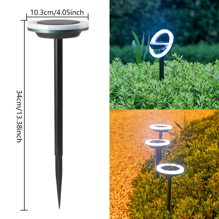 Lisslune | Solar Garden Lights with Color Change – LED Ground Spots for Outdoors and Garden