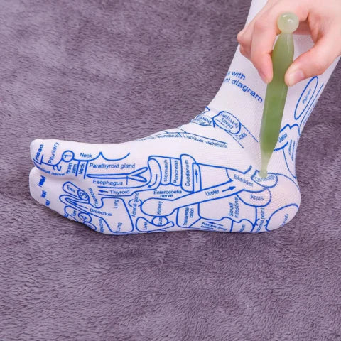 Lisslune | Therapeutic Massage Socks | Acupressure Design for Instant Pain Relief & Relaxation at Home
