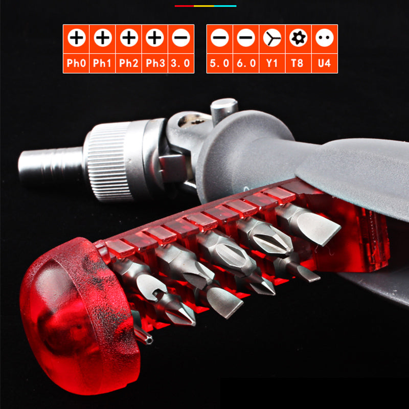 Lisslune | Multi-Angle Ratchet Screwdriver Set