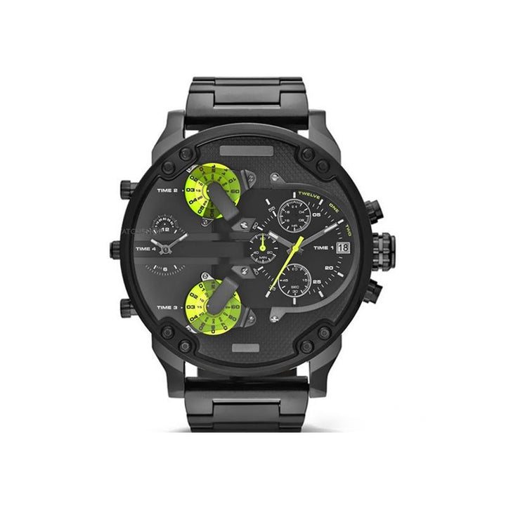 Lisslune | Stainless Steel Chronograph Quartz Watch