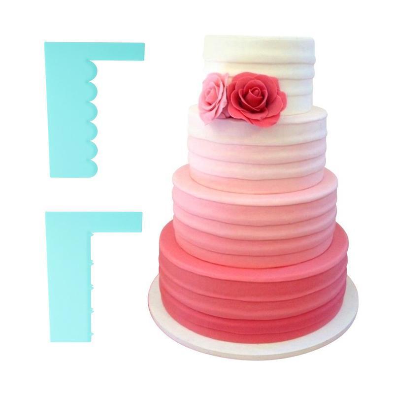 Lisslune | 8-Style-Cake-Scraper necessary for cake lovers