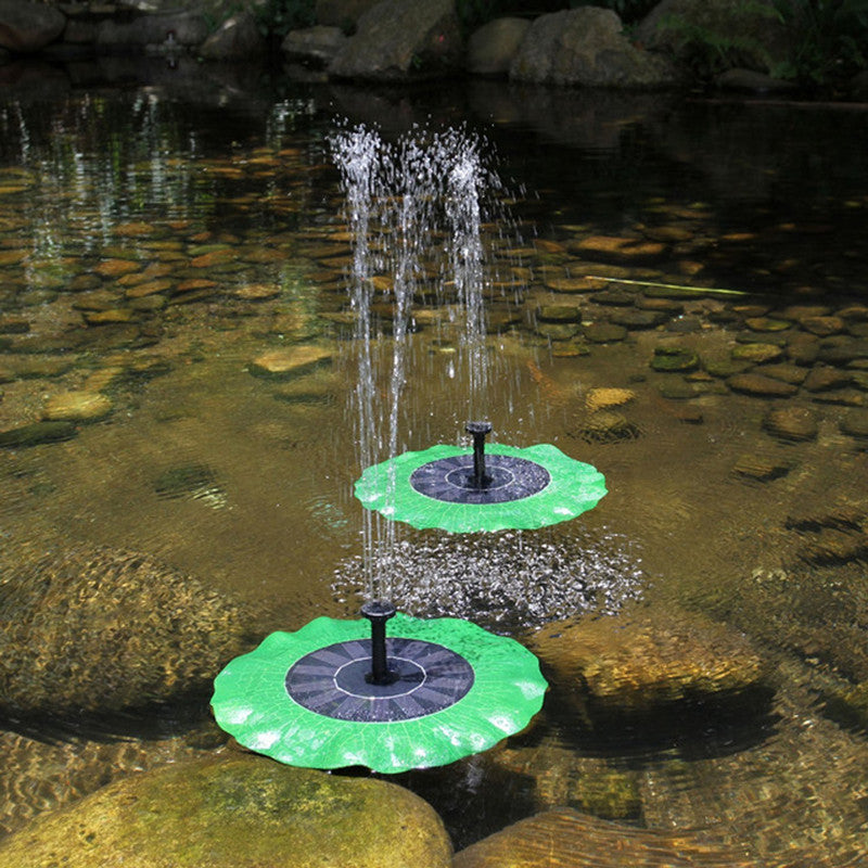 Lisslune | Solar Powered Fountain Miniature Garden Yard Fountain