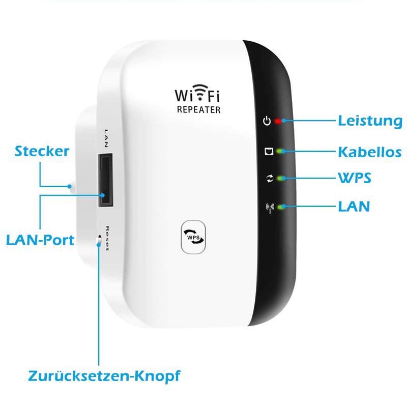 Lisslune | Booster WiFi wireless amplifier