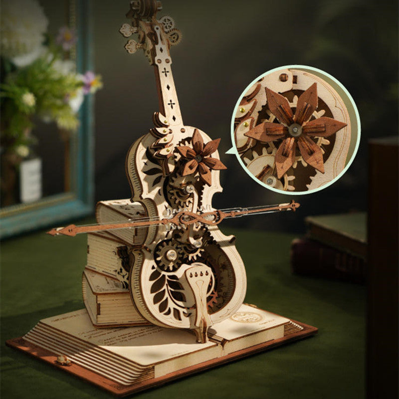 Lisslune | DIY Handcrafted Cello Octave Music Box