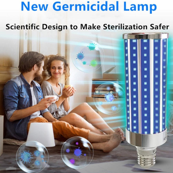 Lisslune | Ultraviolet Germicidal Light Led UV-C Light Bulb with Remote Control 99% AntibacteriaL Safety Light