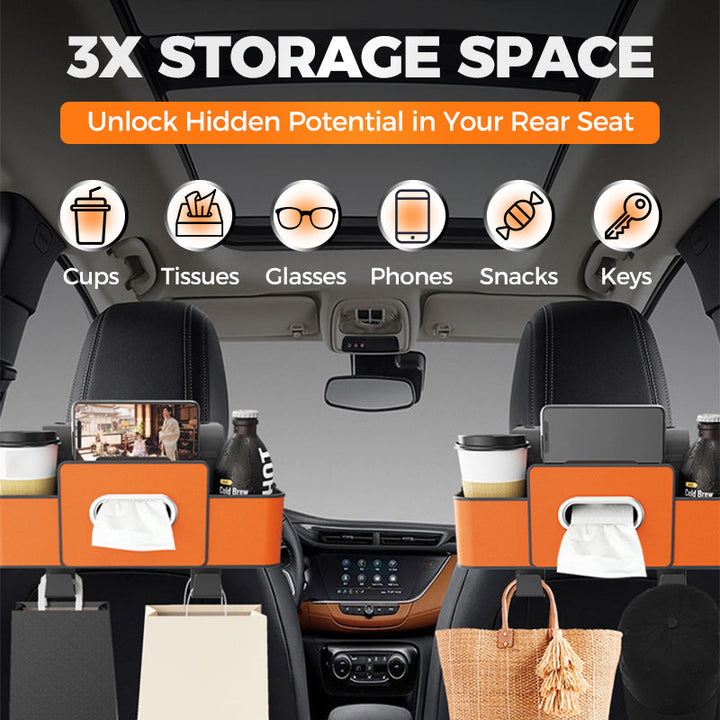Lisslune | Multifunctional and waterproof car backseat organizer