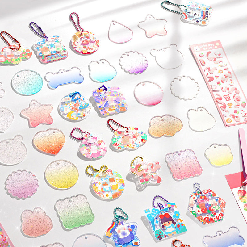 Lisslune | Goo Card Sticker Set - Children's Toy for Crafting Notebooks