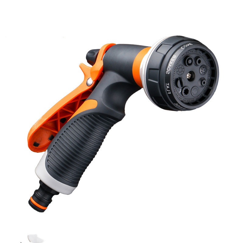 Lisslune | Multi-functional garden spray nozzle with 9 spray patterns – Ergonomic spray nozzle for garden irrigation