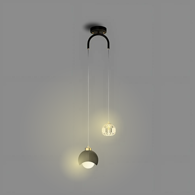 Lisslune | Modern LED Pendant Light for Stylish Ambiance in Bedroom and Dining Room
