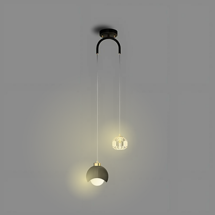 Lisslune | Modern LED Pendant Light for Stylish Ambiance in Bedroom and Dining Room