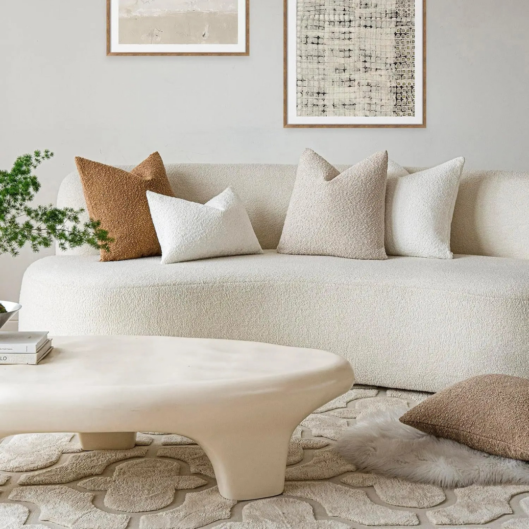 Lisslune | Tulum Boucle Cushion Cover 45x45cm Decorative Pillow