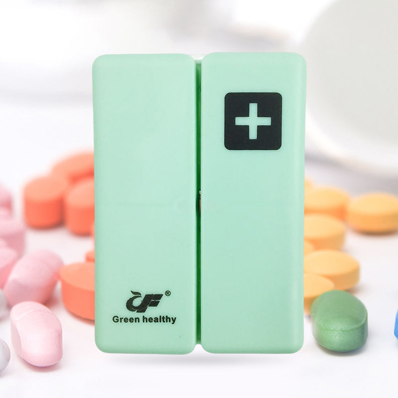 Lisslune | Portable Magnetic Pill Box with 7 Compartments
