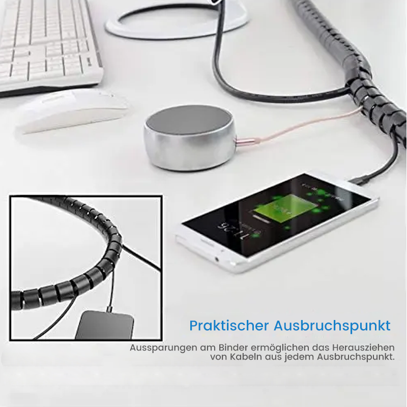 Lisslune | Anti-Bite-Cable-Ties for Cable-Organizer