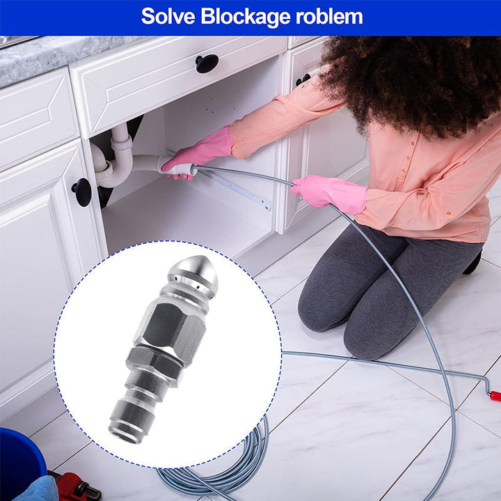 Lisslune | High-performance pipe cleaning and blockage attachment