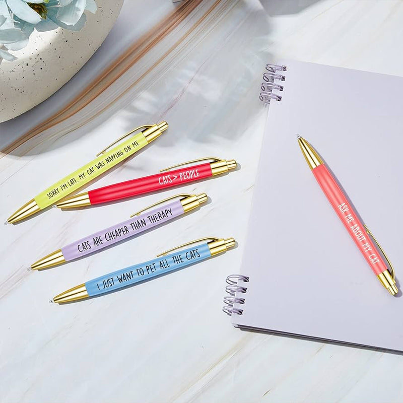 Lisslune | Funny Pens for Pet Owners (5 pieces)