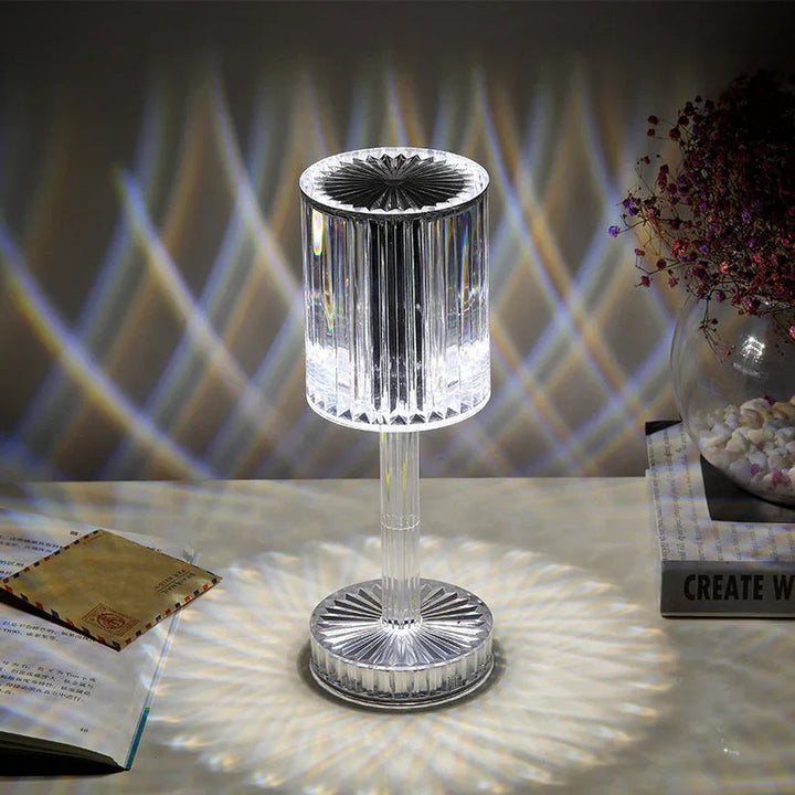 Lisslune | Dimmable Crystal Table Lamp With Modern Design
